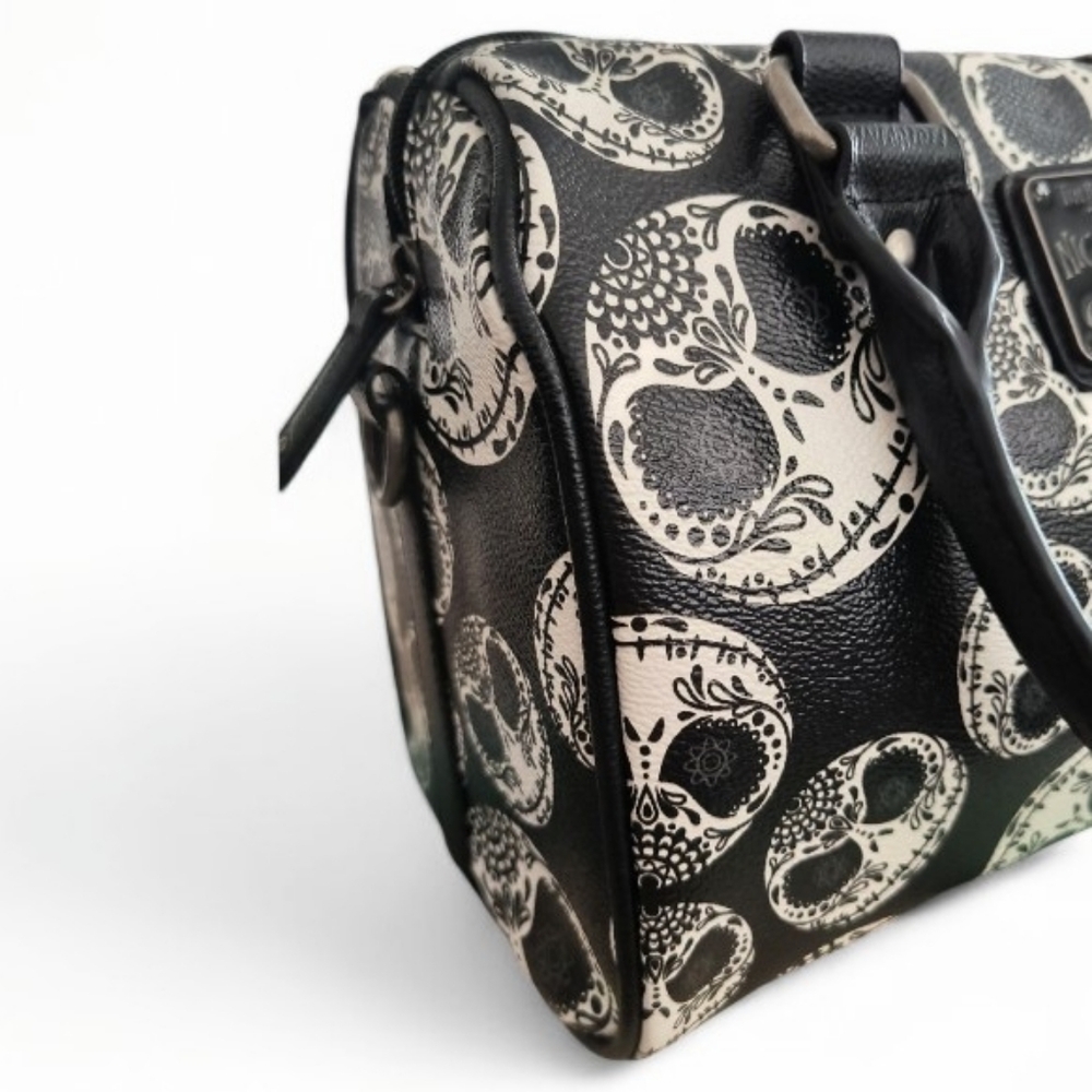 Loungefly Disney The Nightmare Before Christmas Jack Sugar Skull Barrel Bag Set - Picture 8 of 16